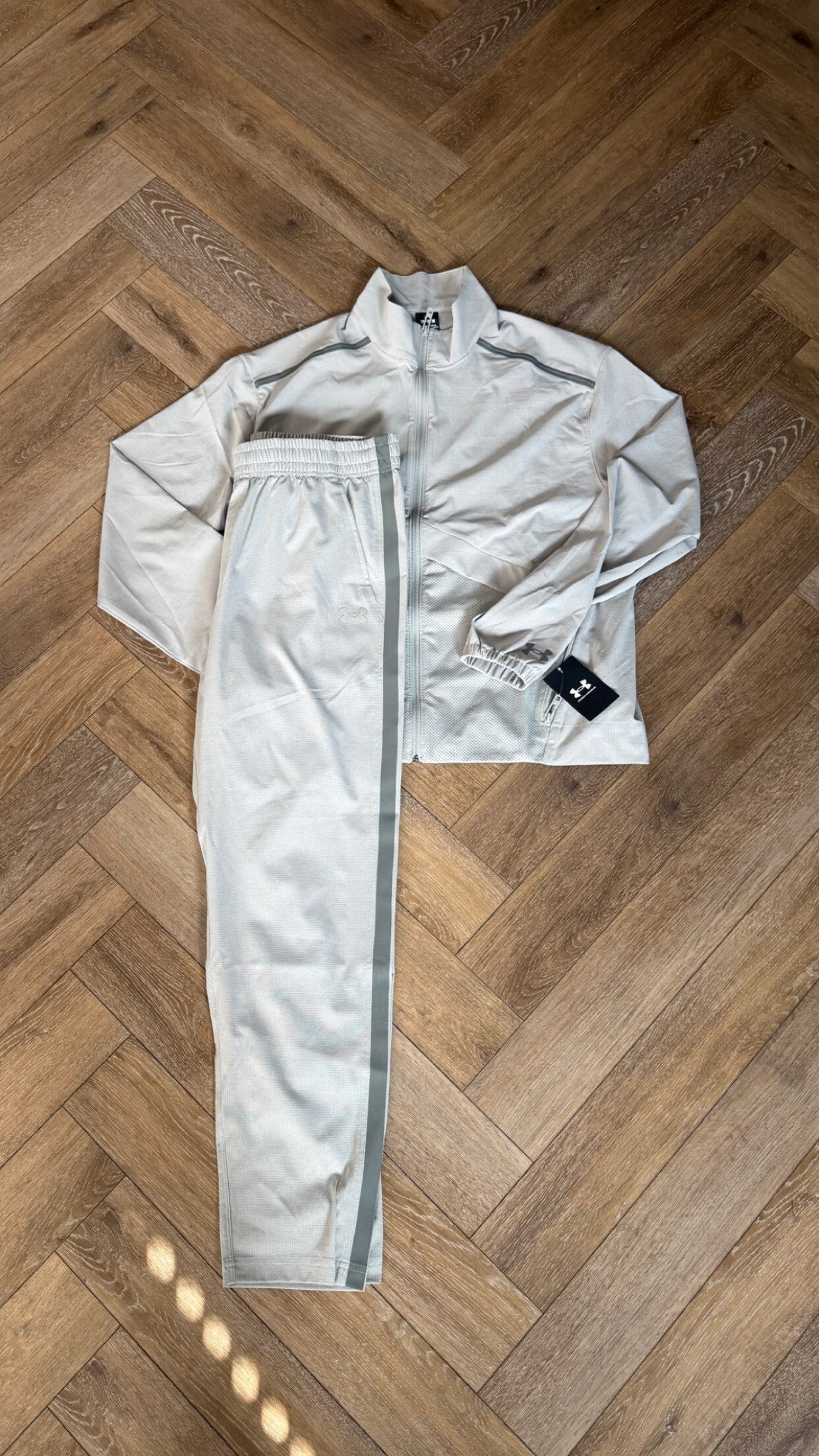 Under Armour Tracksuit Beige