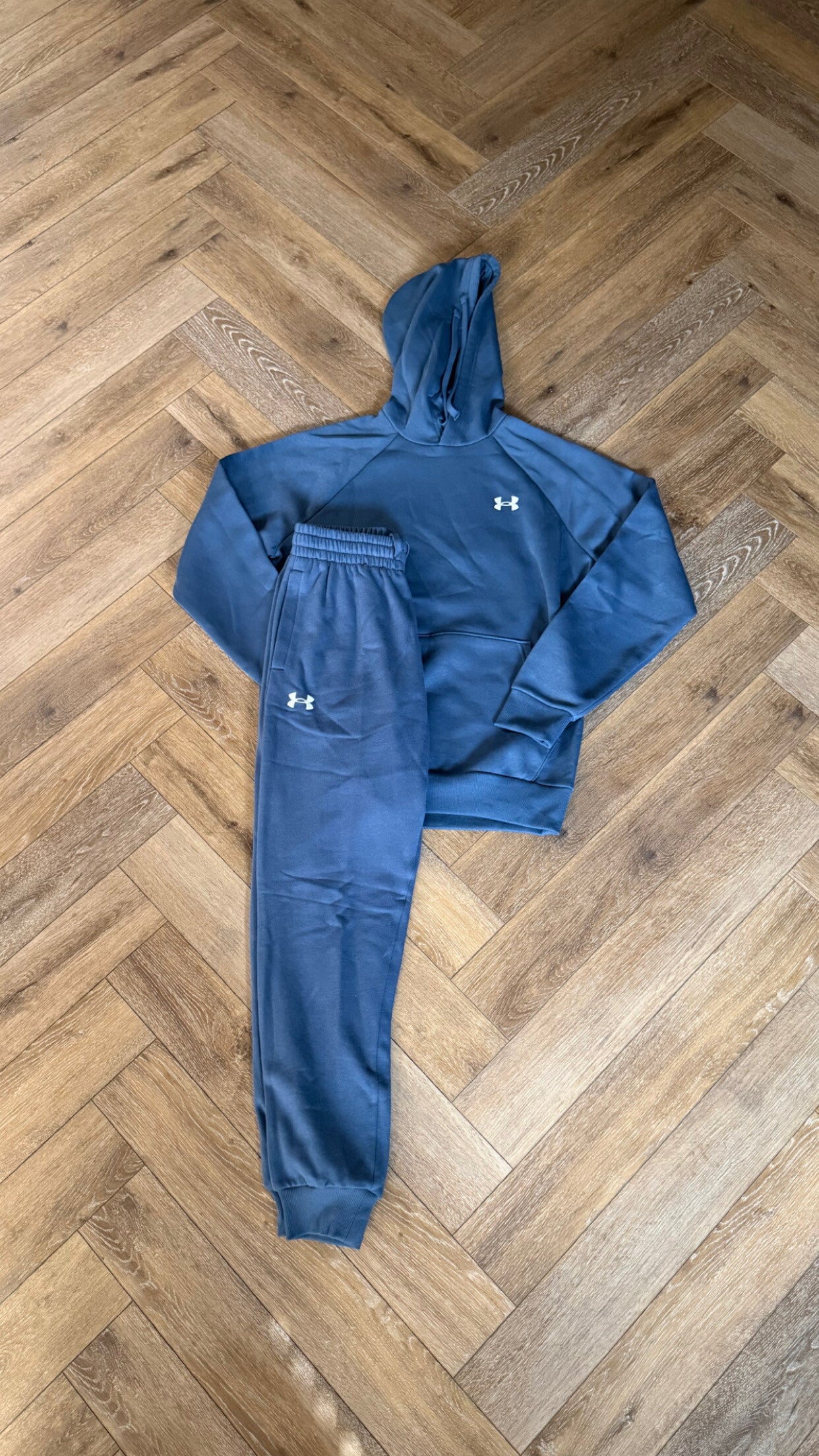 Under Armour Fleece Tracksuit Blue