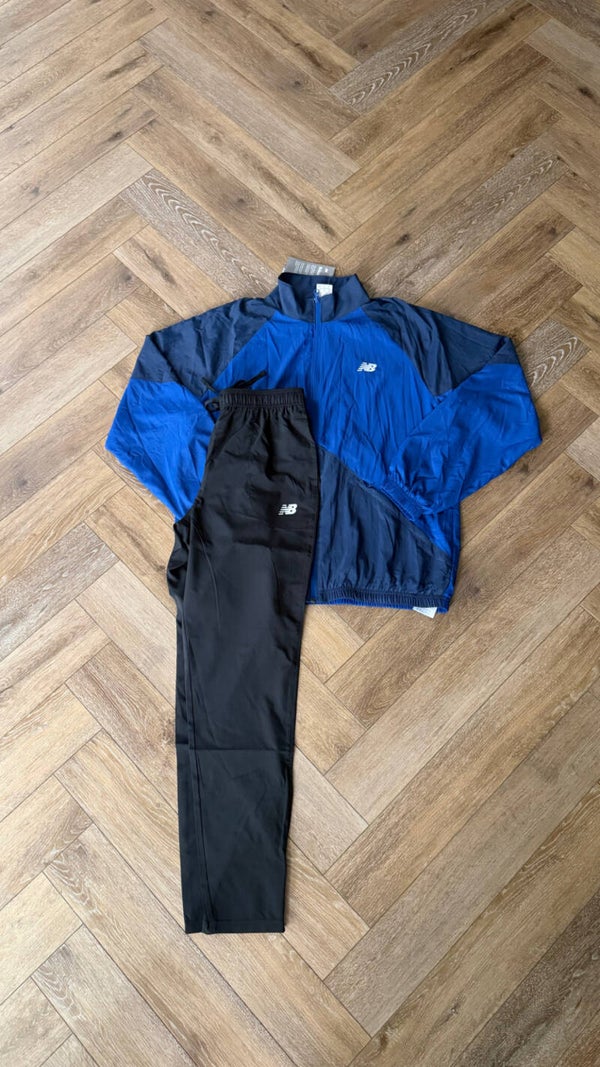 New Balance Tracksuit Blue Black