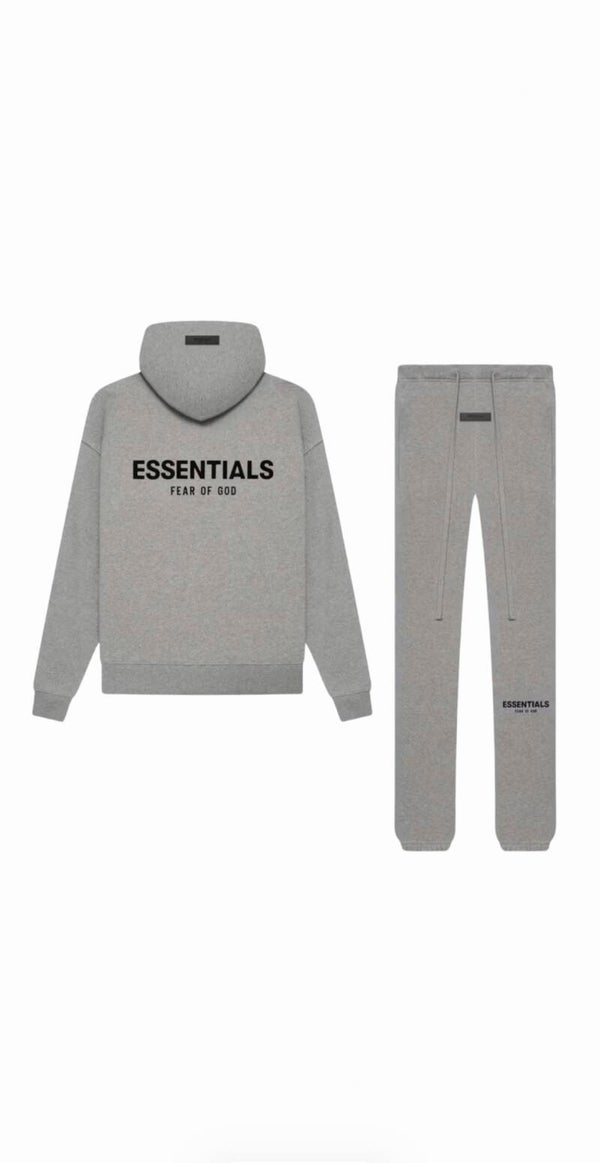 Fear Of God Essentials Tracksuit Dark Oatmeal