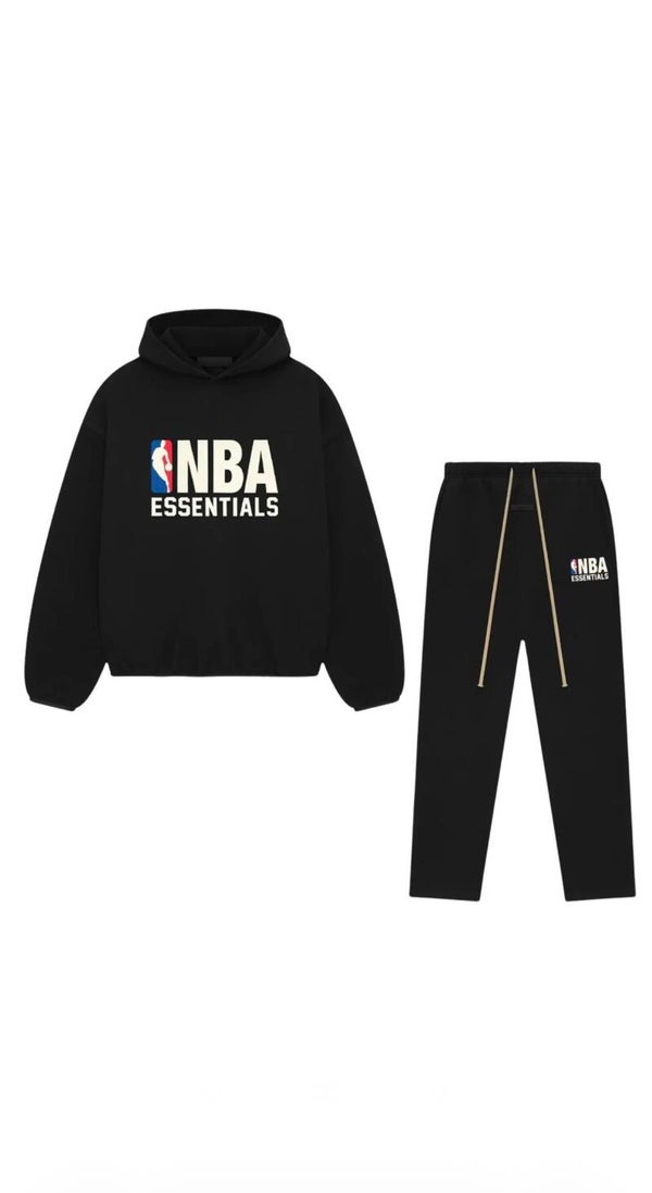 Fear Of God Essentials Tracksuit NBA Black