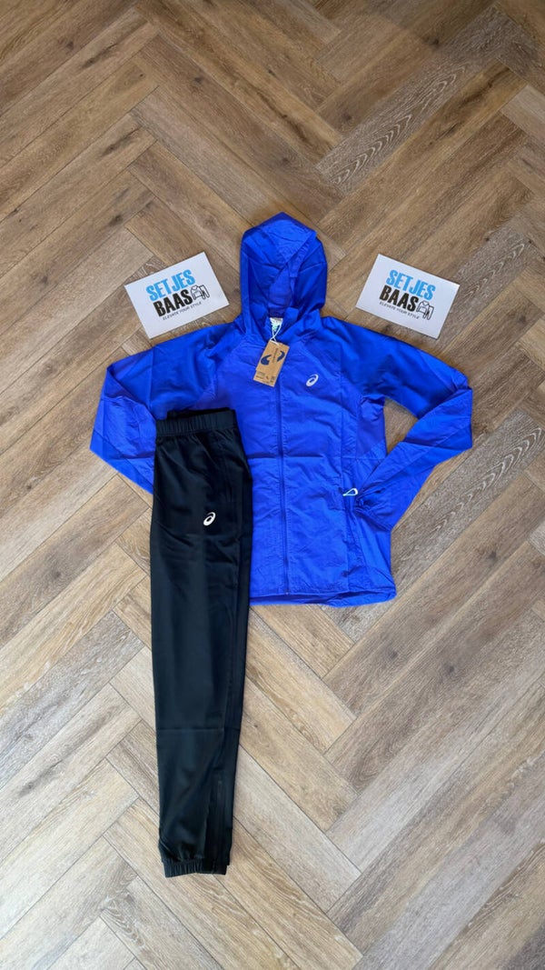 Asics Accelerate Tracksuit Cobalt Burst Black