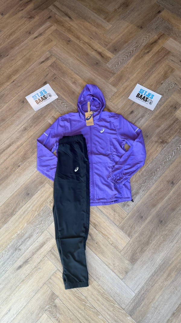 Asics Accelerate Tracksuit Edo Purple Black