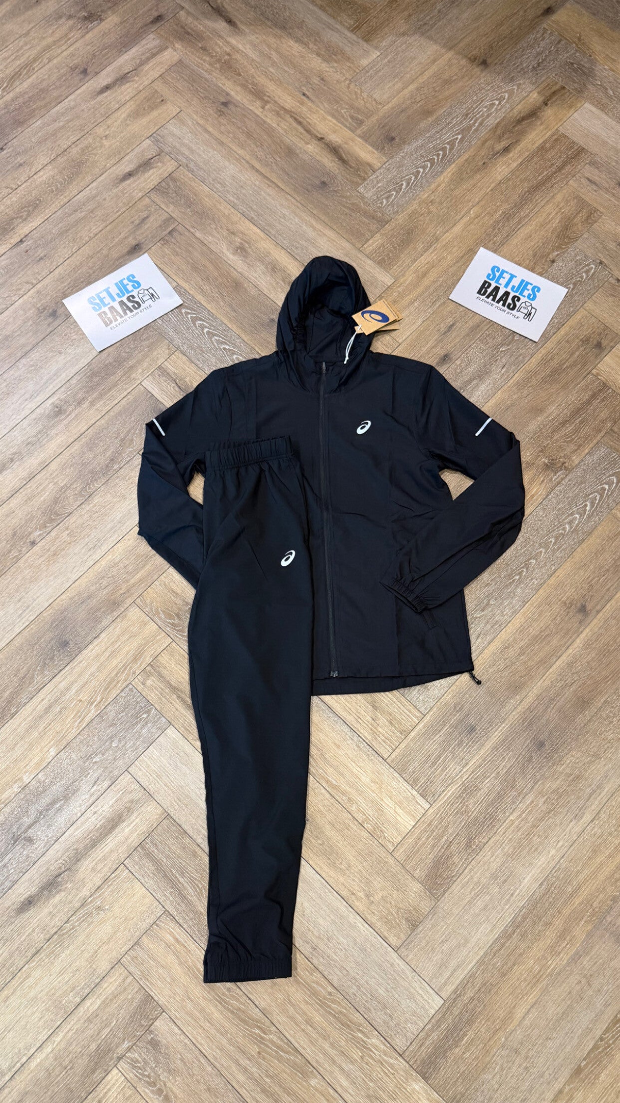 Asics Accelerate Tracksuit Black