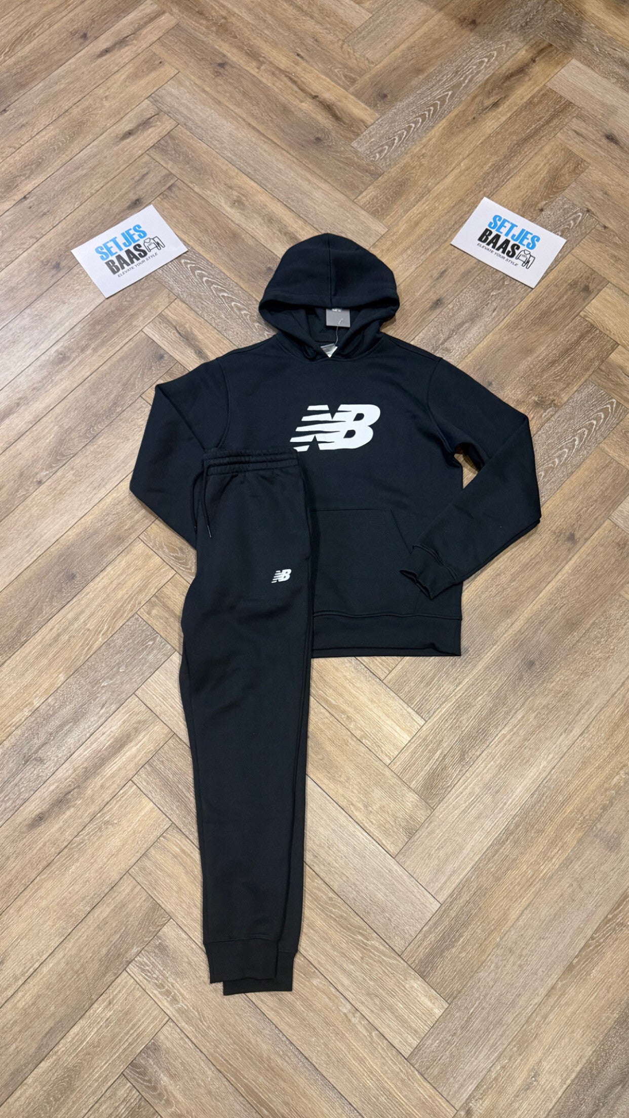 New Balance Fleece Tracksuit Black (hoodie)