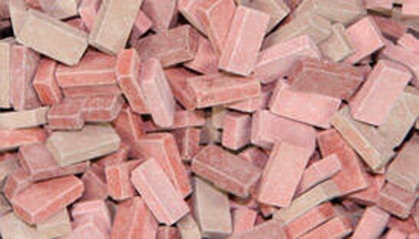 Tegel 'Baksteen' Mix Rood 800st - 1:24