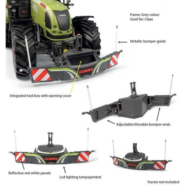 Claas Tractorbumper premium 800 kg - 1:32