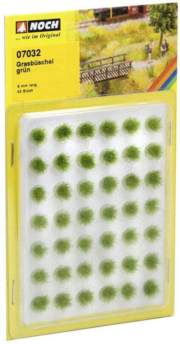 Graspollen, groen - 42x6mm