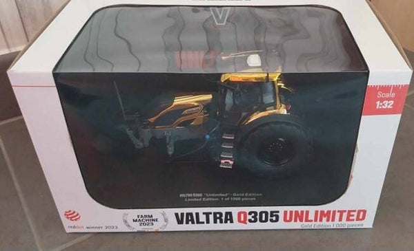 Valtra Q305 'Unlimited' Golden Version ! - 1/32 SCHADE MODEL !