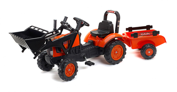 Kubota M7171 Met voorlader en aanhanger 2-5 jaar