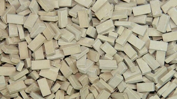 Bakstenen Donker Beige - 1:32