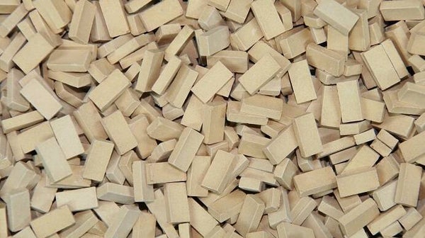 Bakstenen Middel Beige - 1:32