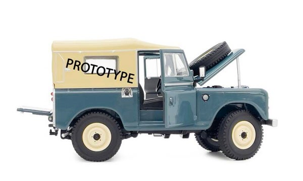 Land Rover Series 3 88 Softtop Marine Blue - 1:32