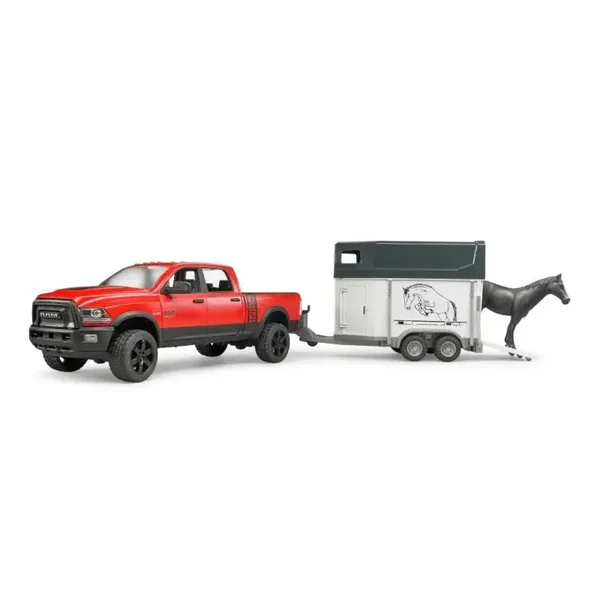 Bruder - RAM 2500 Power Wagon met paardentrailer - 1:16