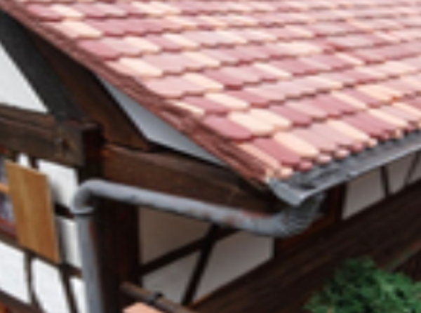 Platte dakpan Beverstaart oud Rood 1000st - 1:32
