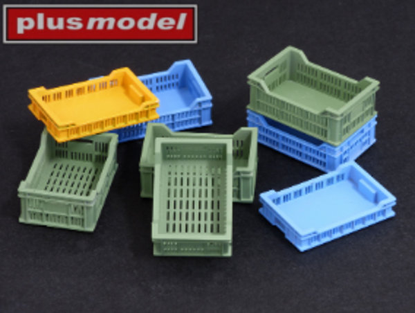 Plastic Crates Perfored - 1:35
