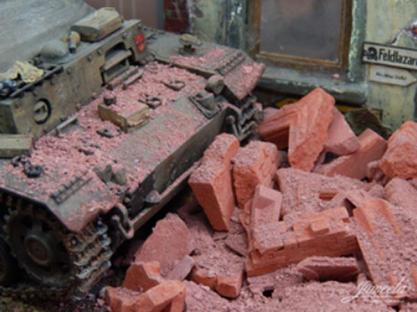 Puinstof rood 50g