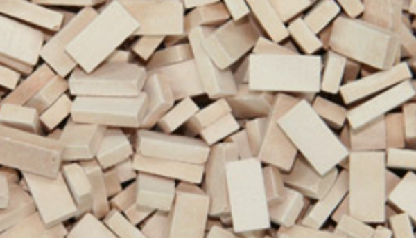 Tegel 'Baksteen' NF Licht Terracotta 400st - 1:24