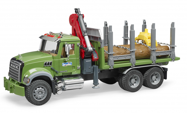 Bruder Mack Granite houttransport - 1:16