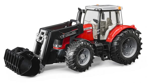 Bruder Massey Ferguson 7600 met voorlader - 1:16