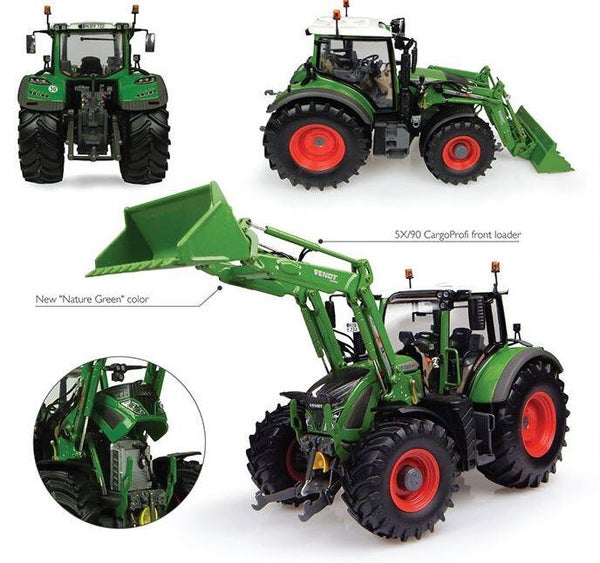 Fendt 722 Vario met Front Lader - 1:32