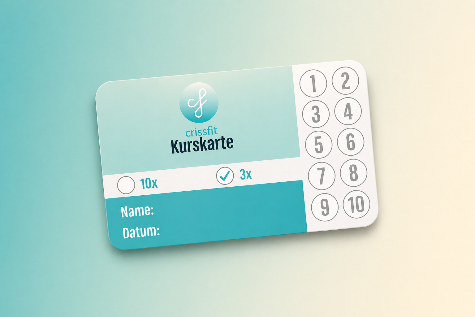 crissfit® Kurskarte