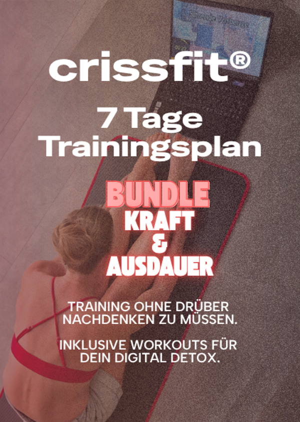 Bundle 7 Tage Trainingspläne Kraft & Ausdauer