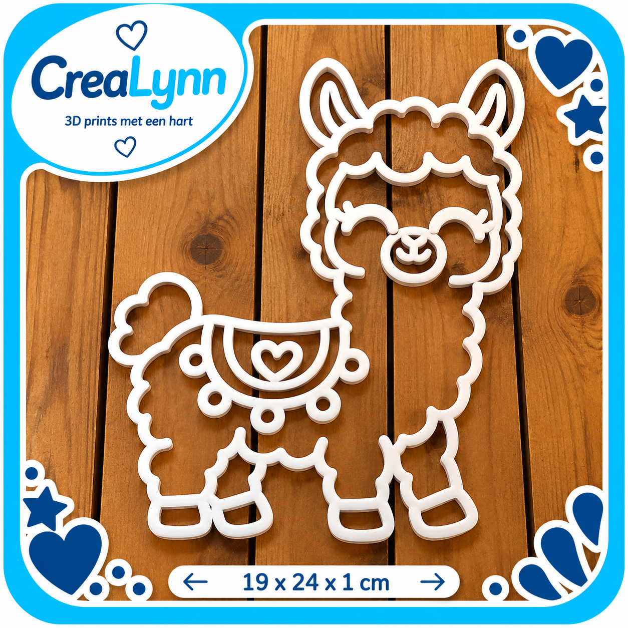 Decoratie - Muurdecoratie lama