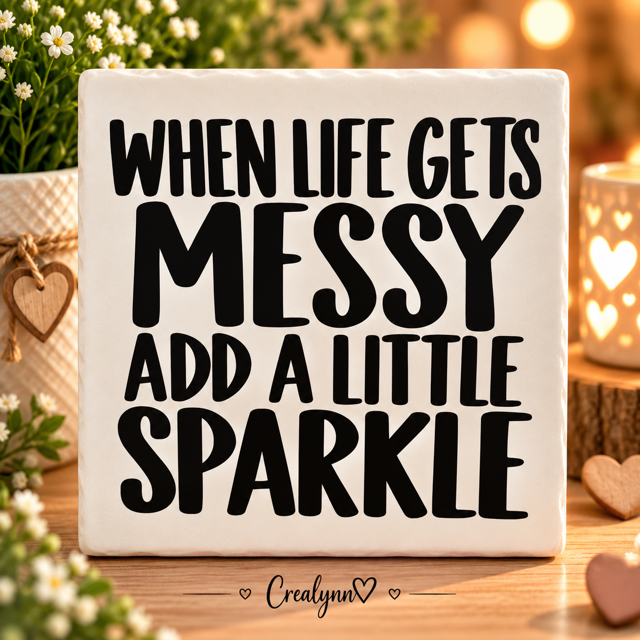 Tegeltjesgeluk: When life gets messy