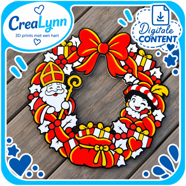 Digitale content - Sinterklaas krans