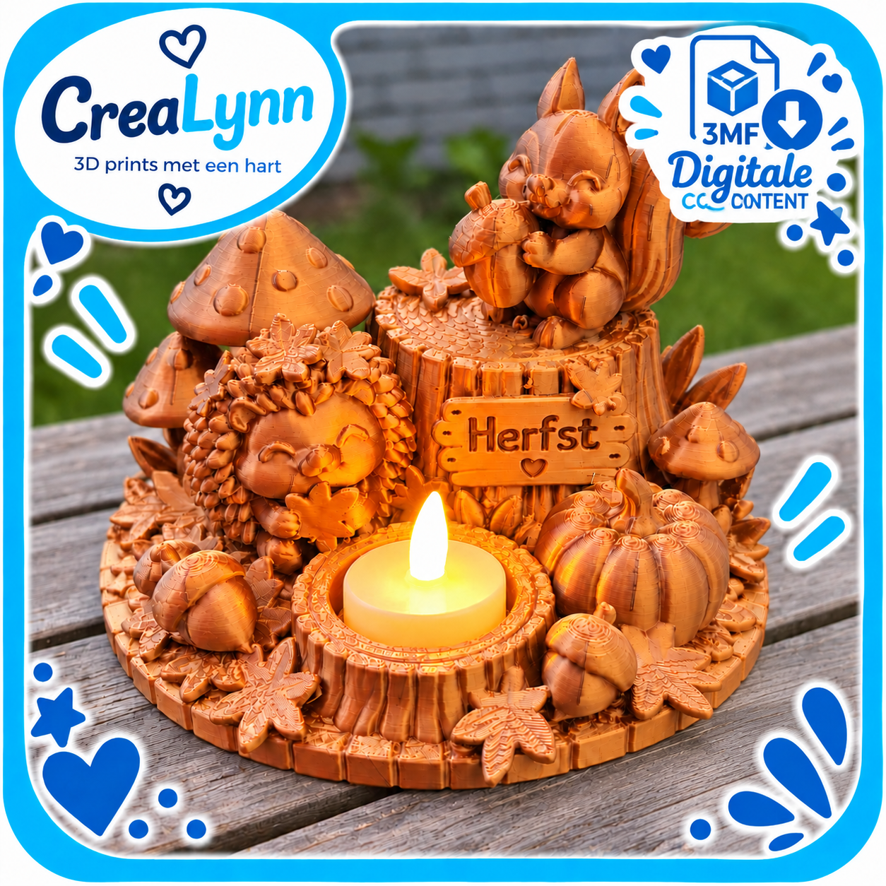 Digitale content - Herfsttafereeltje