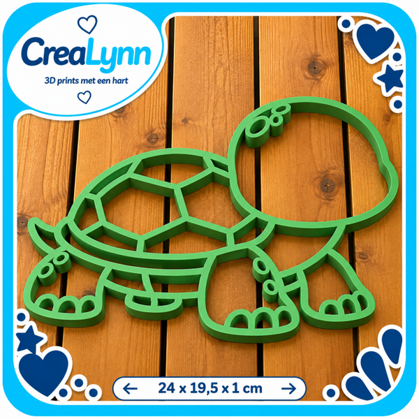 Decoratie - Muurdecoratie schildpad