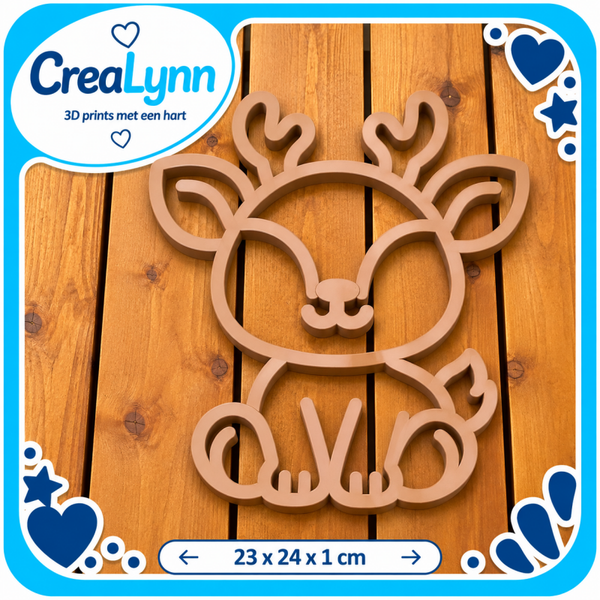 Decoratie - Muurdecoratie rendier