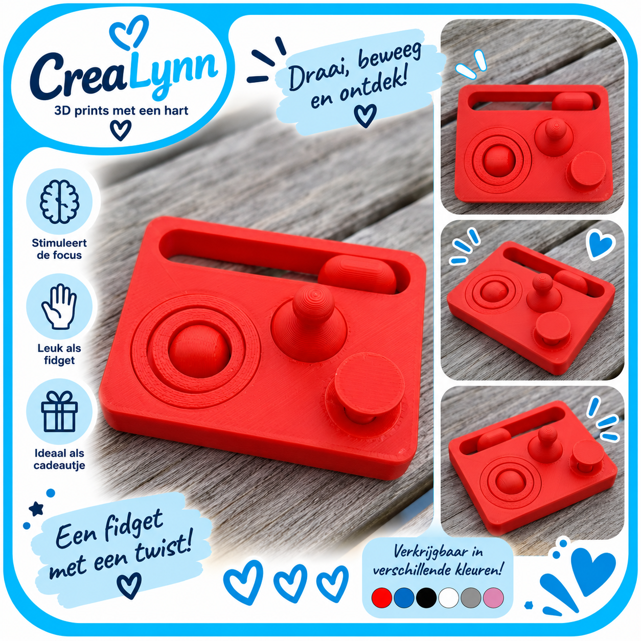 Toys - Fidget Fun – 4-in-1