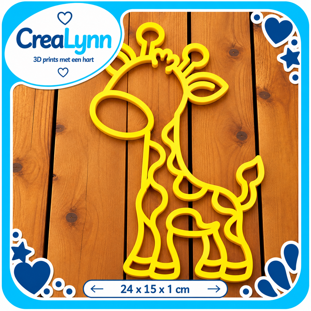 Decoratie - Muurdecoratie giraf
