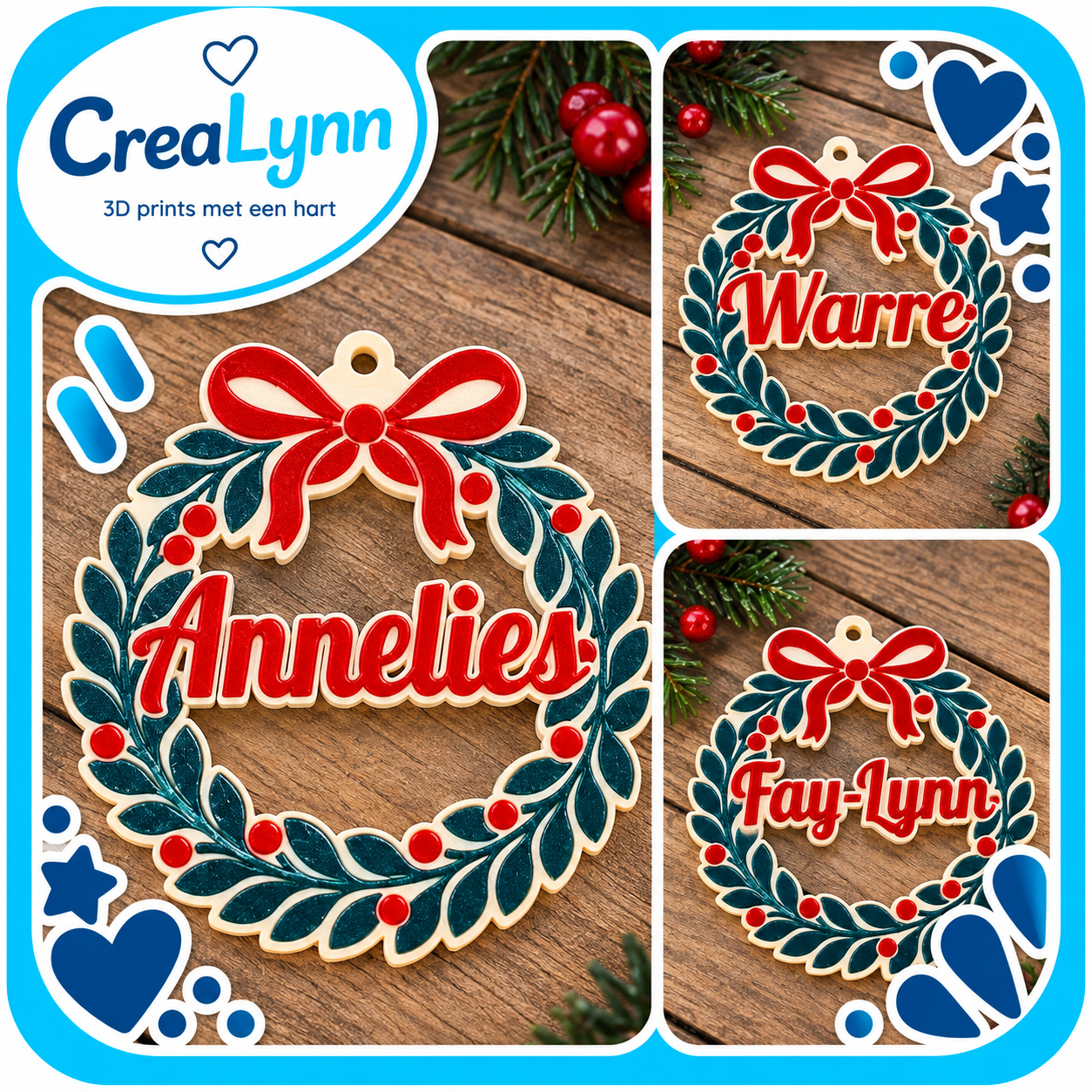 Kerst - Gepersonaliseerd ornament