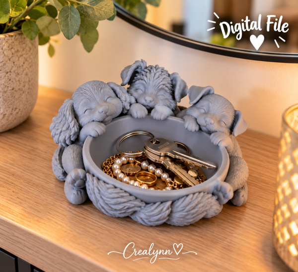 Digitale content - Decoratie - Schaaltje honden