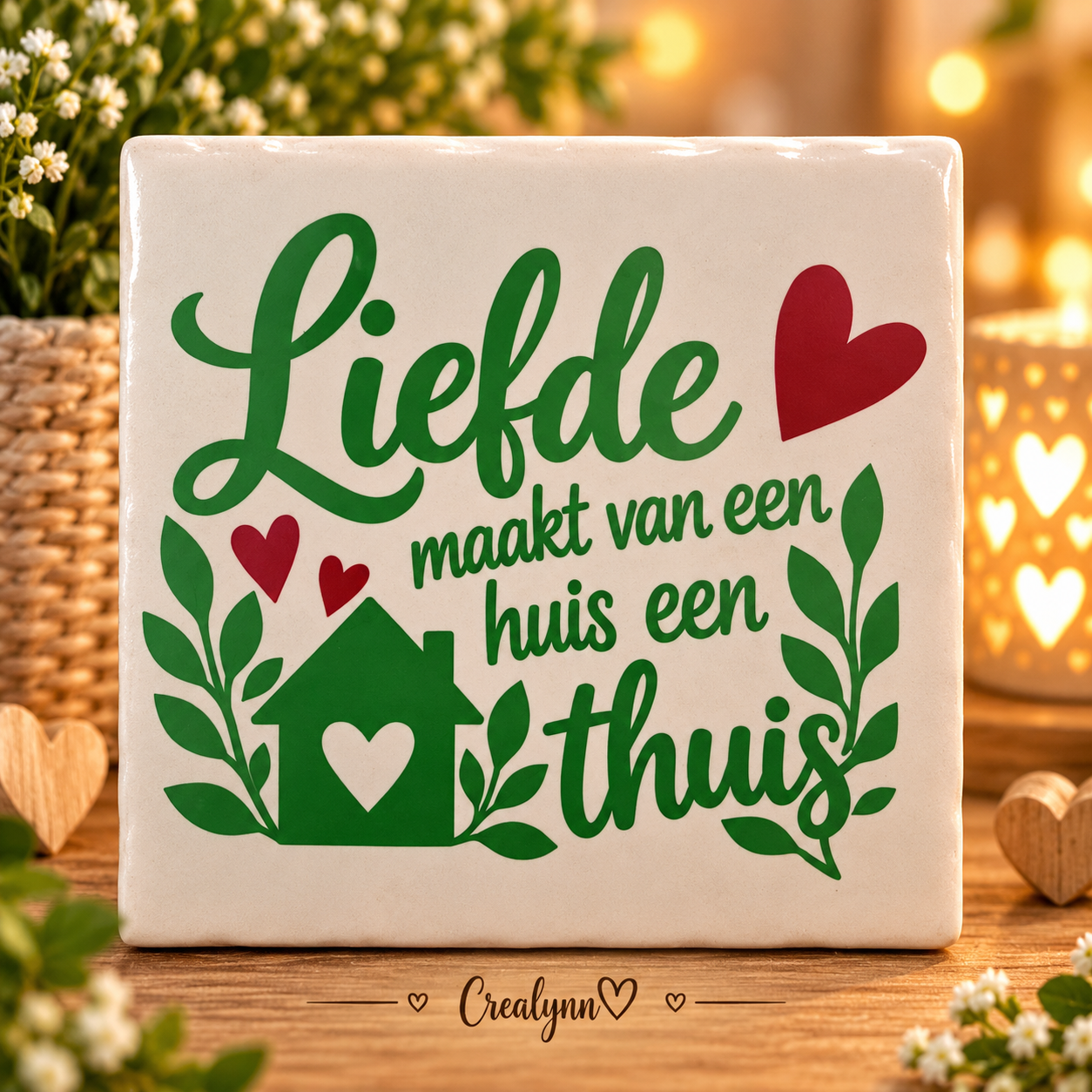 Tegeltjesgeluk: Liefde maakt van een huis een thuis