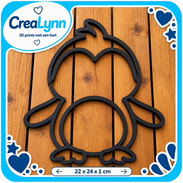 Decoratie - Muurdecoratie pinguin