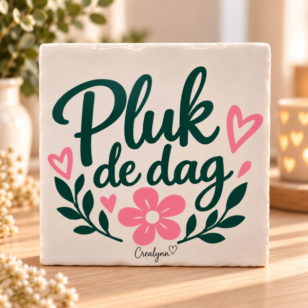 Tegeltjesgeluk: Pluk de dag