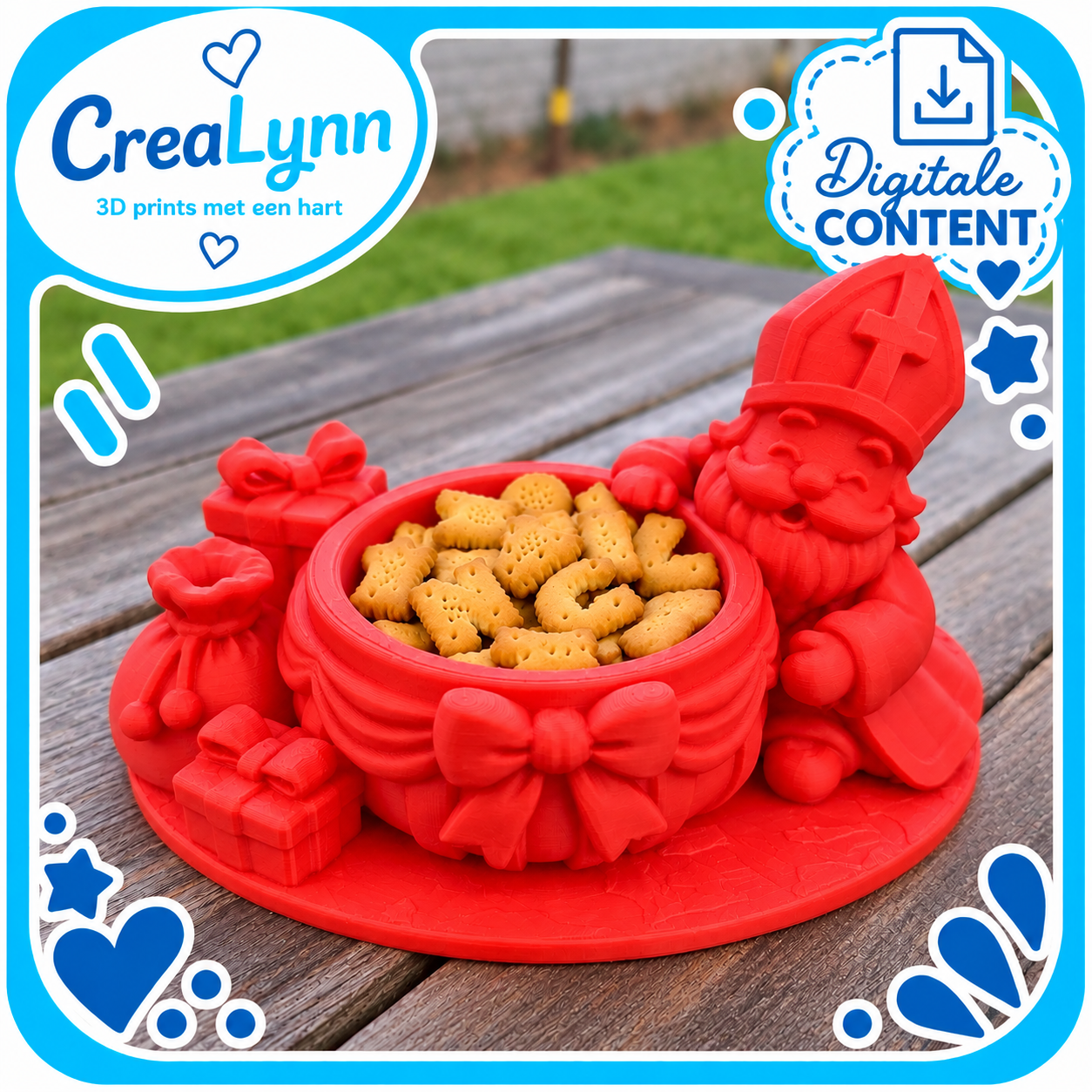Digitale content - Sinterklaas pot met nicnacjes