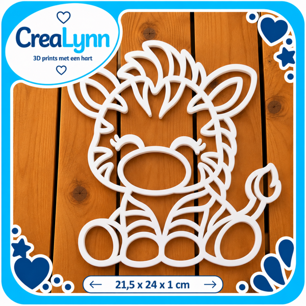 Decoratie - Muurdecoratie zebra