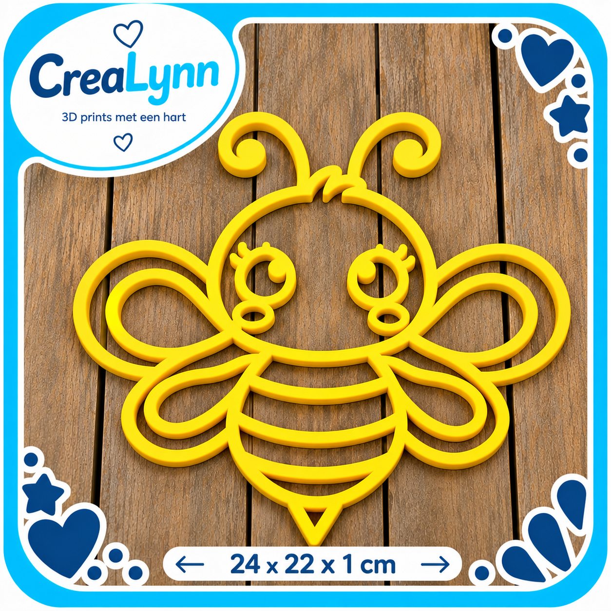 Decoratie - Muurdecoratie bijtje
