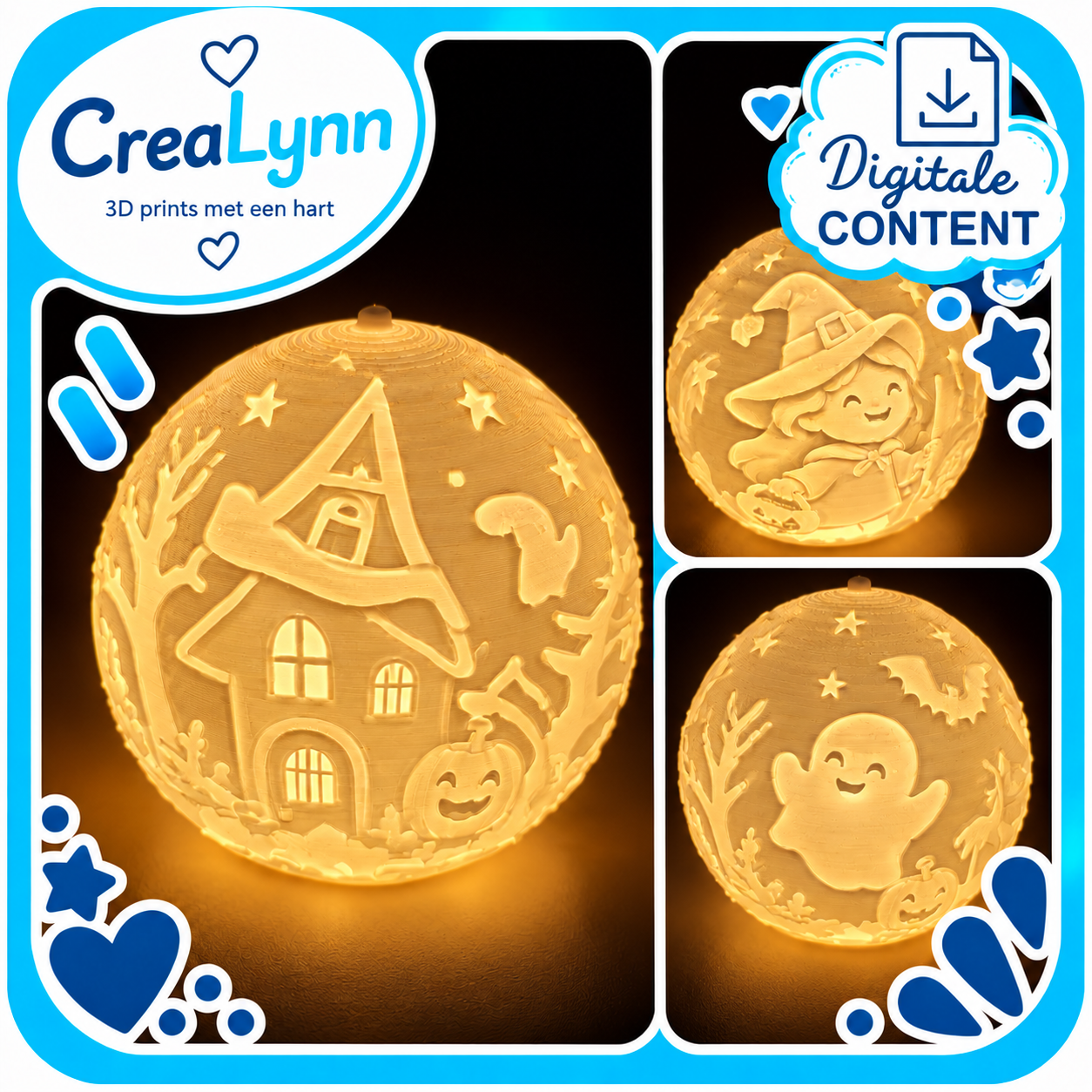 Digitale content - Halloween Globe