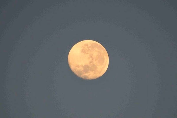 Tussen Venus en de Grote Maan