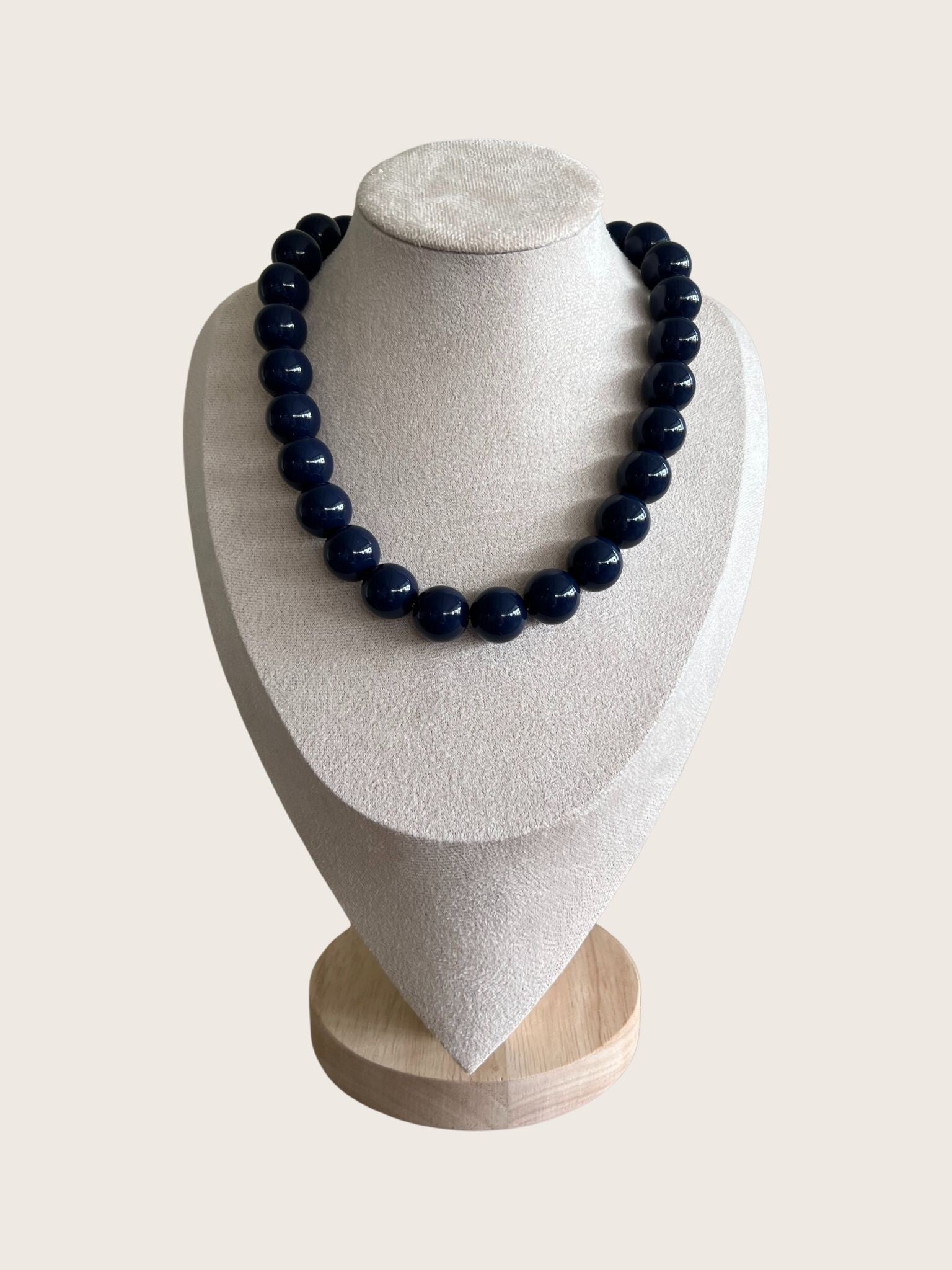 Ketting blauwe kralen - 2025313