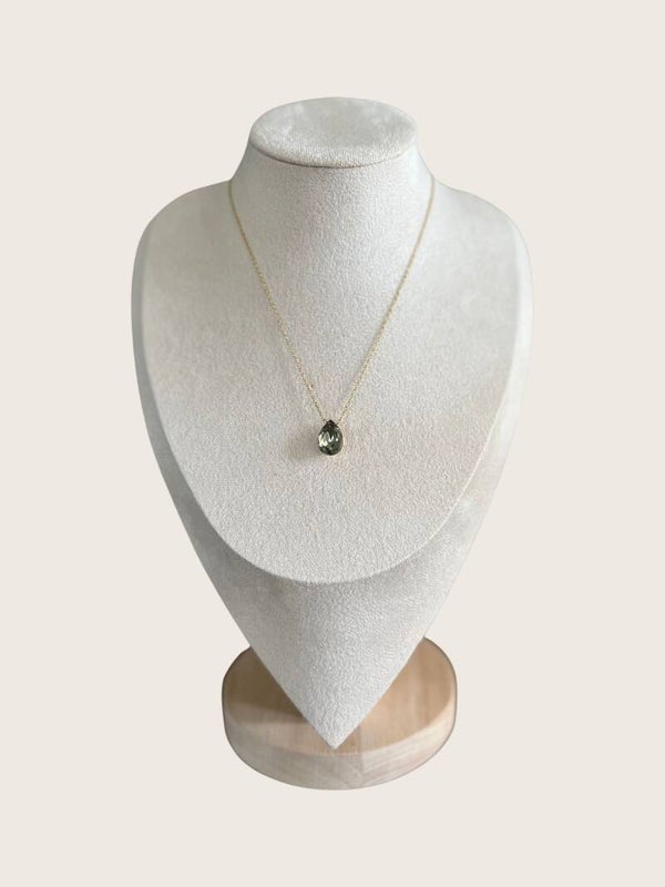 Ketting van Bohm Paris met groene kristal - 2025327