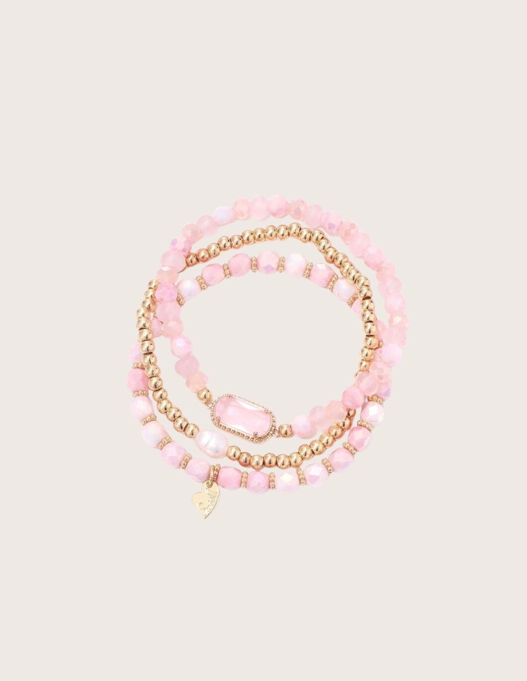 Armbanden elastisch roze - 2026504