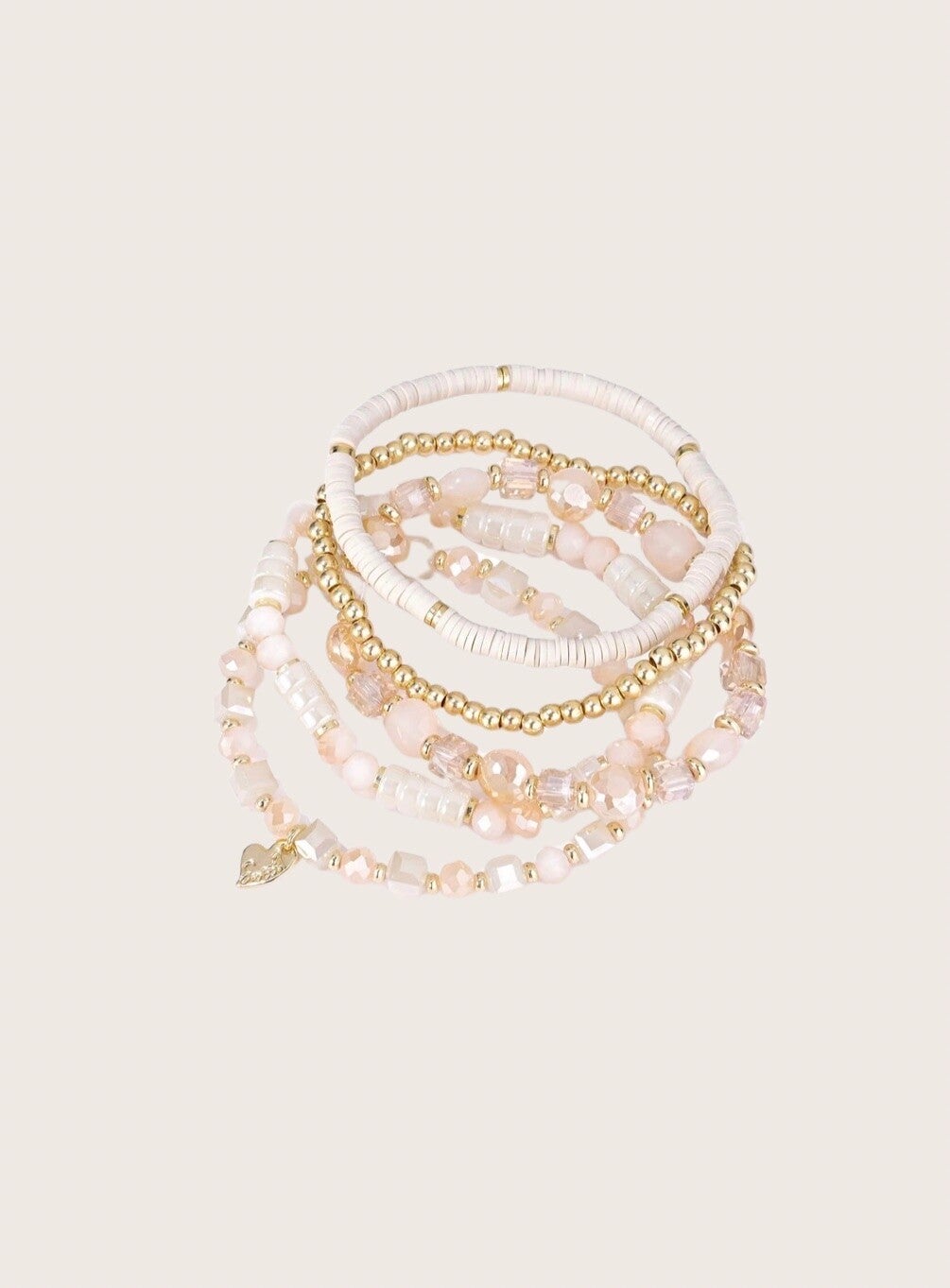 Armbanden elastisch beige- 2026506