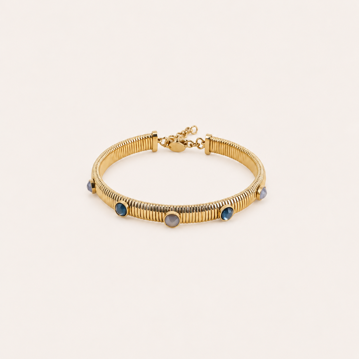 Eden armband van Bohm Paris met Swarovski Denim